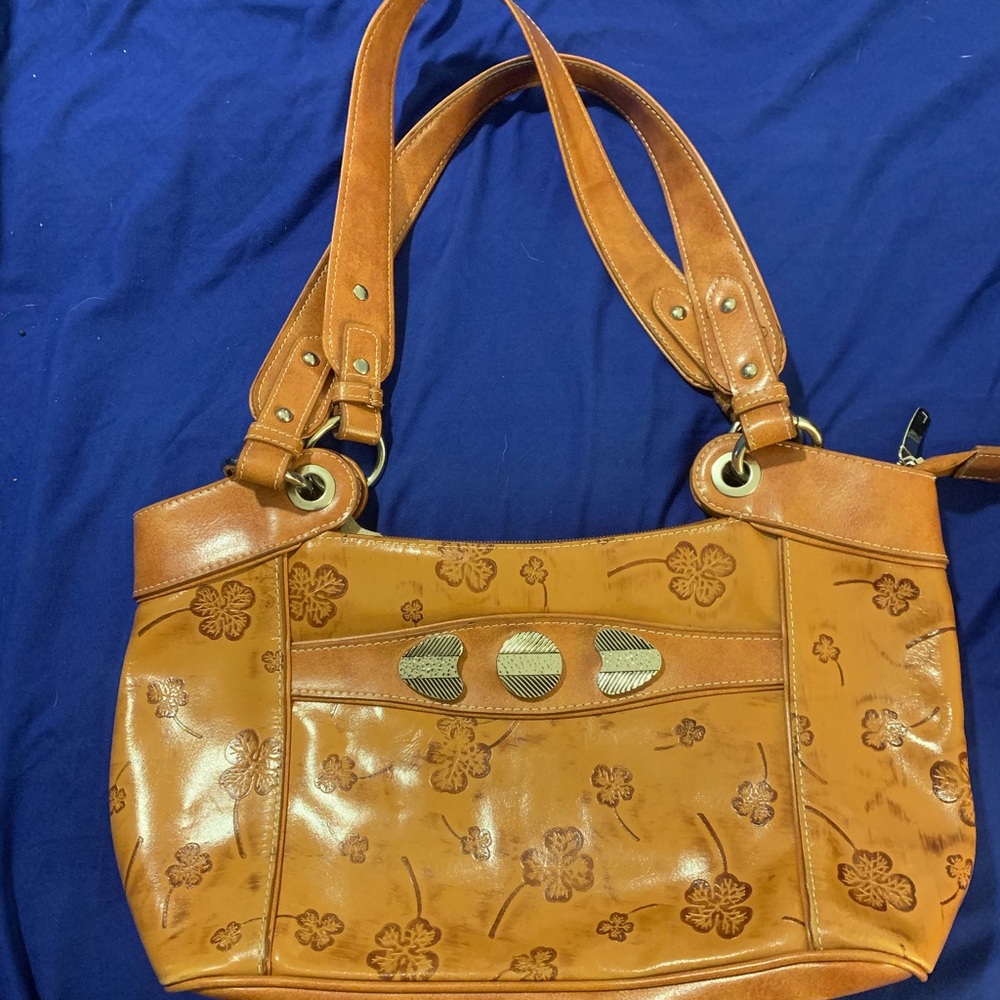 Marc Chantal Mustard Yellow Satchel